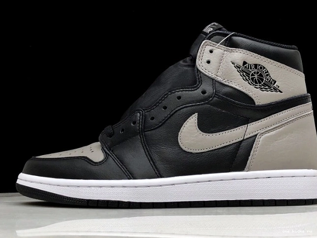 Chep Onekick Jordan Black OG 1 555088-013 High Grey Retro Air Shadow 0725